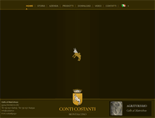Tablet Screenshot of costanti.it